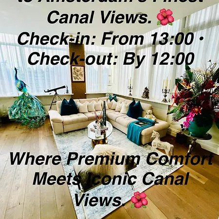 Luxury Center With Canal View 1 Kingsize Bed And 1 Sleeping Sofa *